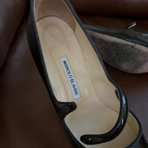 Manolo Blahnik. Mary Jane. Brown. Size 41.5 - Picture 2 of 4